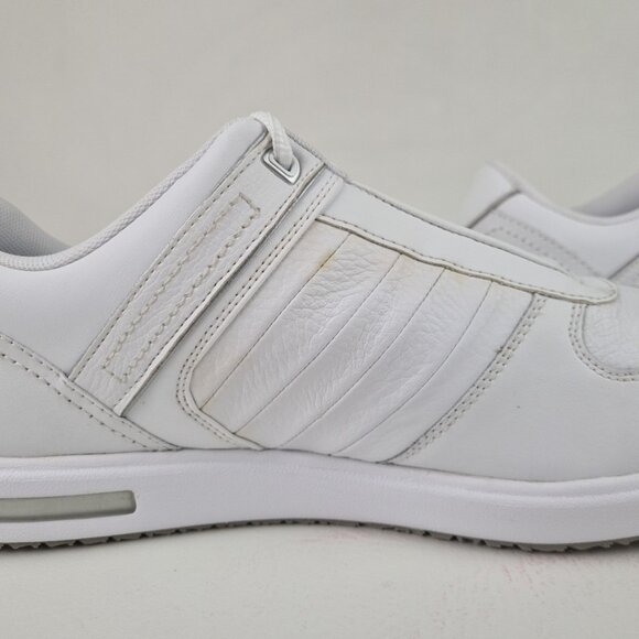 K-Swiss Palisades Men Shoes Athletic Sneakers Leather White Size 12 - Picture 7 of 10